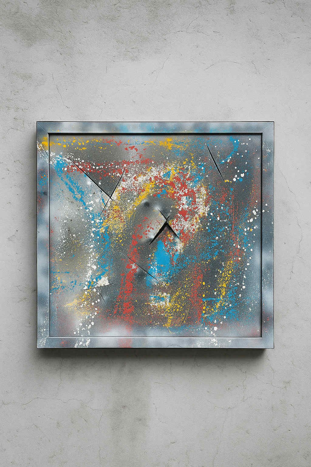 Metalowy obraz dekoracyjny na wymiar do nowoczesnego wnętrza – KBD Design